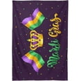 thumbnail image 2 of 60"x60" Mardi Gras Tablecloth, Waterproof Washable Polyester Square Table Cover, Durable Tablecloth for Kitchen Dining Table Party Decor, 2 of 7