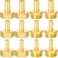 thumbnail image 1 of Jinsinto 12 Pack Hose Fittings Outer Thread and Inner Thread for Air Hose, Gas Hose, Water Hose, 1 of 5