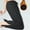 Black, variant on Dolkfu Black Pants Men's Fleece Lined Athletic Drawstring Sweatpants Elastic Waist Zipper Bottom Active Men Trousers,L
