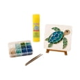 thumbnail image 2 of Kiddiway Sea Glass Art Kit - DIY Mosaic Craft Set with Adhesive, Great for Sea Glass Crafts and Glass Art Projects, Fun Craft Kits for Adults and Kids, Creative Home Decor,F, 2 of 8