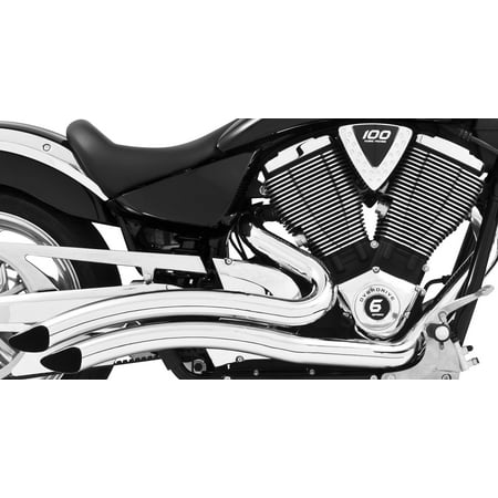 FREEDOM EXHAUST RADIUS CHR VEGAS KINGPIN for Victory Kingpin Tour (Best Performance Exhaust For Victory Vegas)