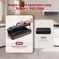 thumbnail image 2 of 95KPa Vacuum Sealer Machine for Food, Automatic with Dual 12mm Heat Seal, 10-in-1 Modes, Built-in Cutter & Bag Storage, Includes 1 Roll and 10 Pre-Cu, 2 of 7