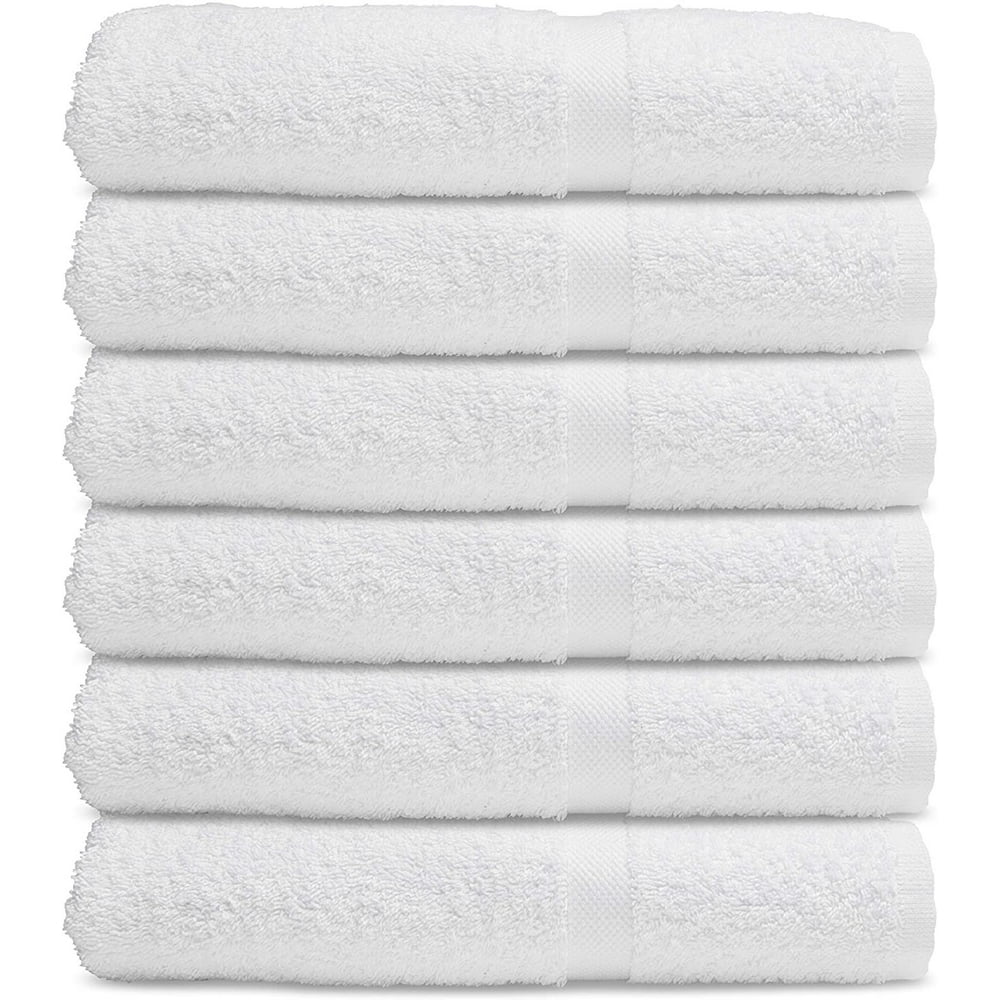 Wealuxe Cotton Bath Towels Soft and Absorbent Gym Pool Towel 24x50 6