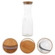 thumbnail image 2 of Botella de yogur transparente, botella de jugo vacía, botella vacía reutilizable, botella de yogur de leche de vidrio (1000 ml), 2 of 8