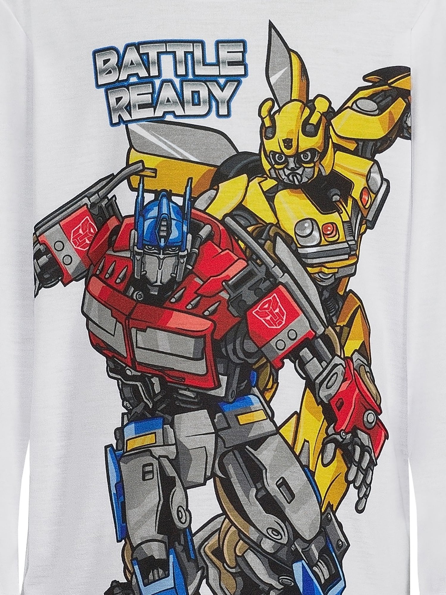 Transformers Boys’ Long Sleeve and Jogger Pant Pajama Set, 2-Piece Set, Sizes 4-12