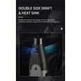 thumbnail image 6 of 5PC Windproof Jet Flame Butane Lighter with Safety Lock 360 Degree Ignition Adjustable Flame Portable Metal Lighter for Candle Camping (No Fuel Included), 6 of 8