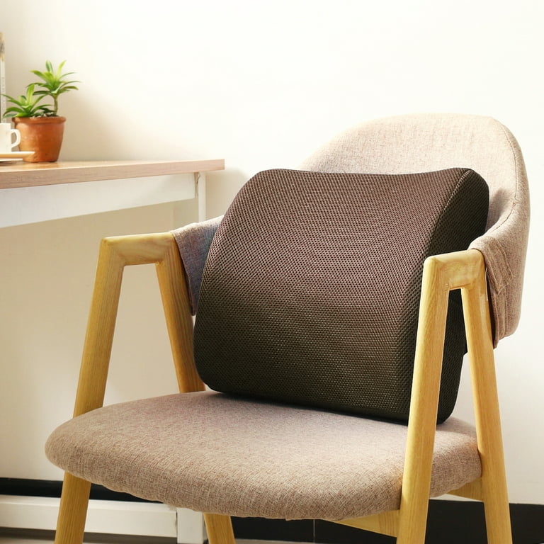 Comfort Lumbar Support Pillow for Office Chair - Pure Memory Foam