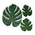 thumbnail image 2 of Hojas de Palma Artificiales, 60 Pezas de Hoja de Palma Decoración artificial 6 Plantas para Fiesta, 2 of 8