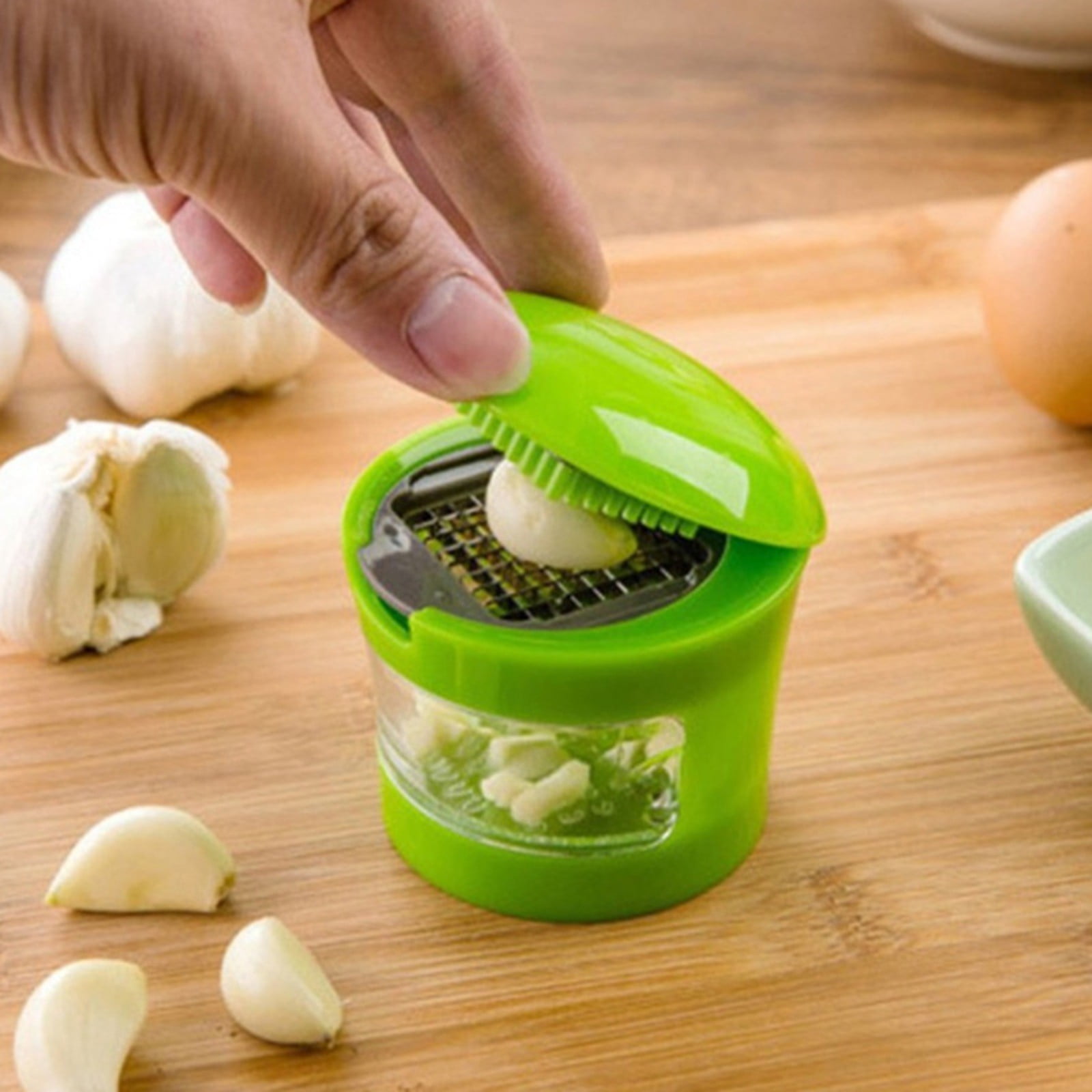 Garlic Press Chopper Slicer Hand Presser Grinder Crusher Home Kitchen Tools 