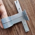thumbnail image 4 of 2pcs Zinc Alloy Holder Sturdy Curtain Rod Bracket Wall Hooks Home Hardware, 4 of 5