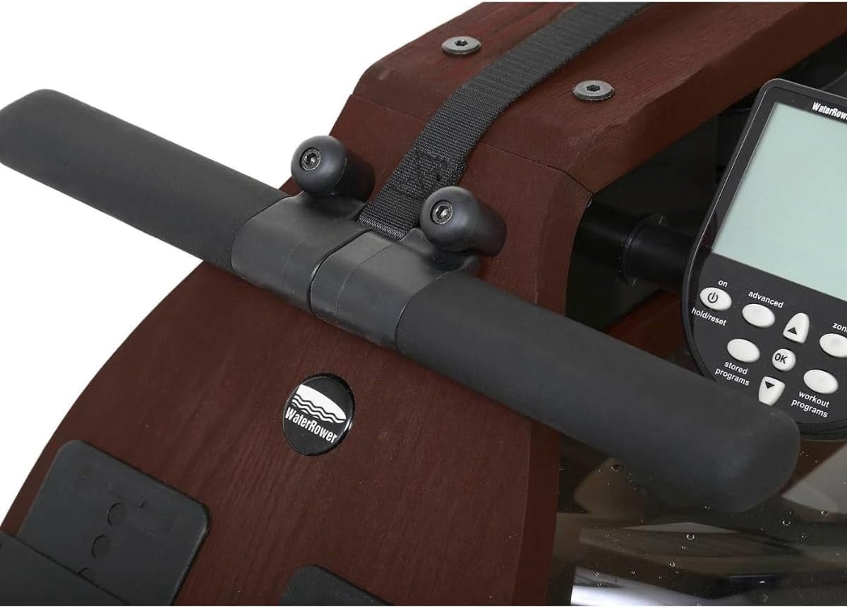 WaterRower Club Rowing Machine with S4 BLE Monitor | USA Made Water Rower | Original Handcrafted Erg Row Machine for Home Use & Gym