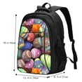 thumbnail image 5 of Daiia Easter Eggs1 Pattern USB Charging Backpack for Men and Women, Anti-Theft Backpack,Travel Backpack,School Backpack,College Backpack,Laptop Backpack, 5 of 7