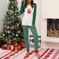 thumbnail image 6 of LIZUOJUN Women's Pajama Sets Long Sleeve Pants Sleepwear 2 Piece Lounge Set Soft Comfortable Breathable Pjs Loungewear Striped Christmas Print Pajama Holiday Sleepwear - S, 6 of 7