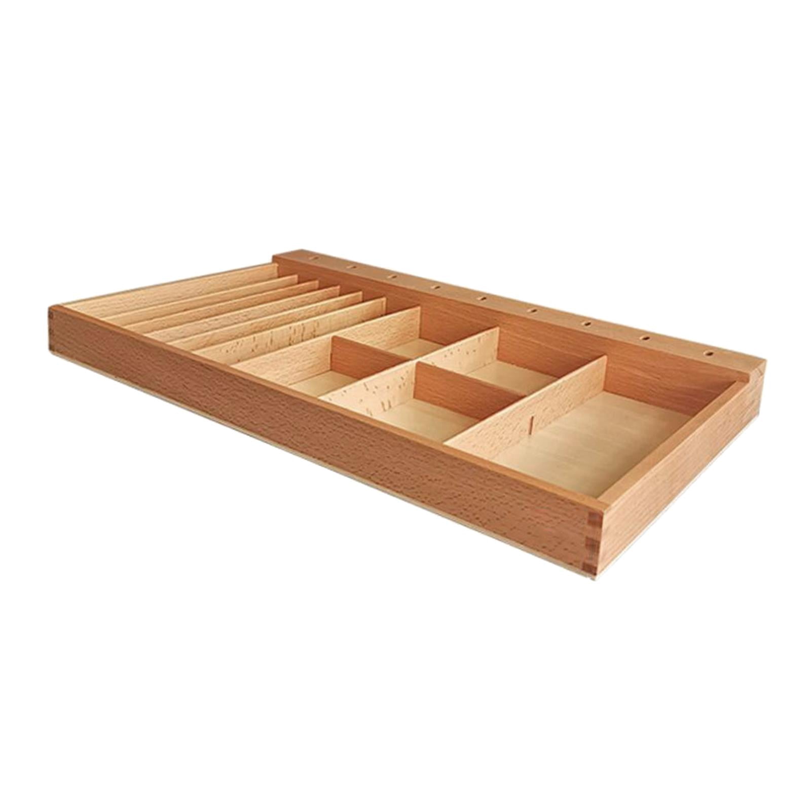 LeeQinersw Teaching Aid Box Montessori Tray Paper Crafts Storage Box Rectangular for Small