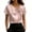 Pink, variant on Satin Blouses for Women Dressy Casual Trendy Business Work Silk Tops Outfits Cowl Neck Bow Tie Pleated Summer Shirts M