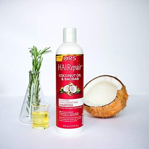 Ors Hairepair Coconut Oil And Baobab Sulfate Free Invigorating Shampoo