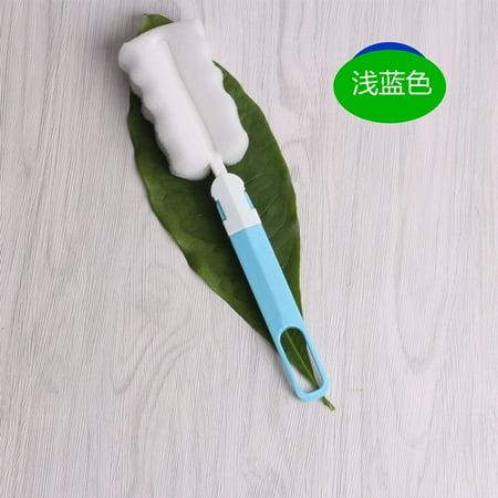 

Factory direct mug gift cup brush milk bottle brush sponge cleaning brush kitchen cleaning brush low price wholesale 色 black