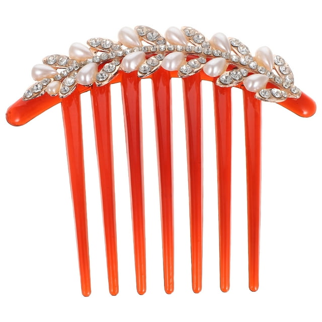 Peineta de perla para boda, tocado de novia, peineta de novia, pinza para el cabello antigua