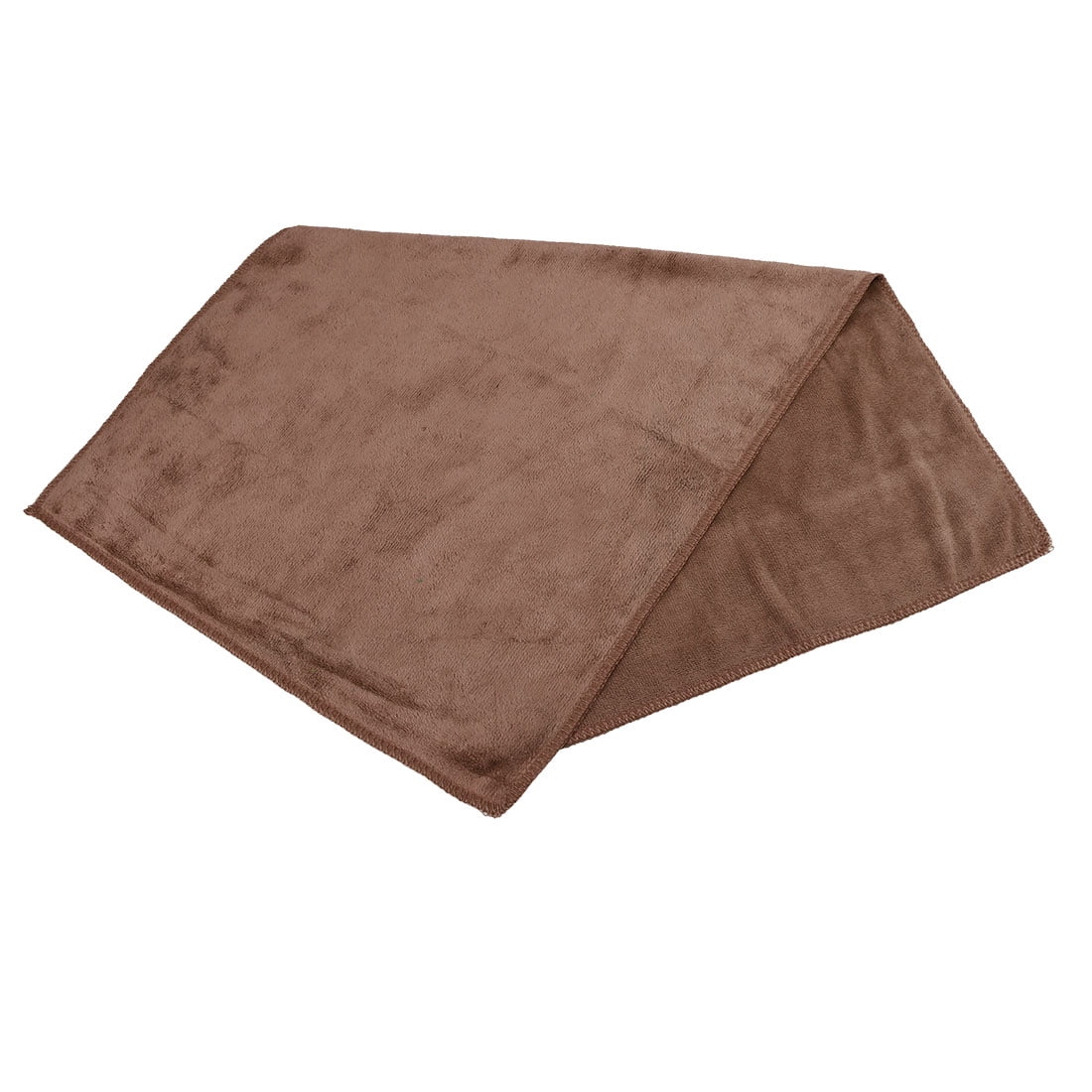 Unique Bargains Brown 300gsm Microfiber Cleaning Absorbent Car Washing Towel 33 x 65cm