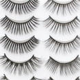 thumbnail image 3 of Juego de 20 pares de pestañas postizas en 4 estilos variados, ideal para eventos especiales o uso diario, diseño YP402., 3 of 6