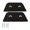2 Pack, variant on Wisykoke 1 / 2 Pack 72" Rubber Parking Curb 33069 LB Capacity Garage Wheel Stopper w/ Reflective Stripes for Driveway, Truck and Vehicle Protection