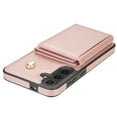 thumbnail image 6 of Wallet Case for Samsung Galaxy A54 5G Crossbody with Card Holder Shoulder Strap, Magnetic Flip Folio Purse Case Kickstand PU Leather Shockproof Protective Cover for Samsung Galaxy A54 5G, Rosegold, 6 of 10