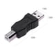 thumbnail image 5 of Sywqhk USB tipo A macho a USB tipo B macho conector adaptador convertidor para PC, 5 of 6
