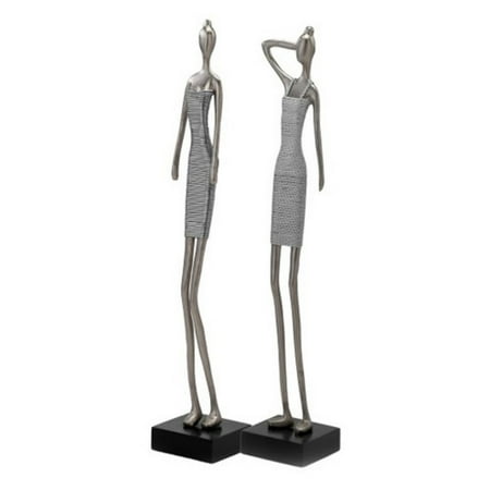 Modern Day Accents Pulcro Evening Ladies Sculpture - Set of 2