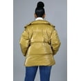 thumbnail image 4 of Non-stretch Bomber Jacket Yellow S/M, 4 of 5