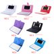 thumbnail image 4 of Bearachild Teclado de teléfono móvil Bluetooth 2 en 1 con funda, teclado inalámbrico, funda protectora de cuero PU para teléfonos de 4,8 a 6,8 Teléfono y Comunicación Azul oscuro, 4 of 6