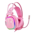 thumbnail image 1 of Auricular Para Juegos Bass Surround Over Ear Para Gamer Pink Rosado Sunnimix Auriculares para juegos con cable, 1 of 8