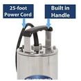 thumbnail image 6 of Superior Pump 91197 1 HP 1.5 Inch Side Discharge Stainless Steel Utility Pump, 6 of 8
