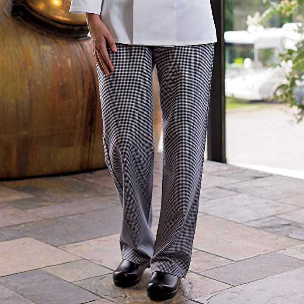 4101-4002 Women'S Chef Pant in Houndstooth - Small - image 5 of 6