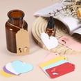 thumbnail image 3 of 100Pcs Kraft Paper Gift Tags with String, 2.2 x 2.6 Inch Heart Shape Paper Labels Leather Color Gift Tags, 3 of 6