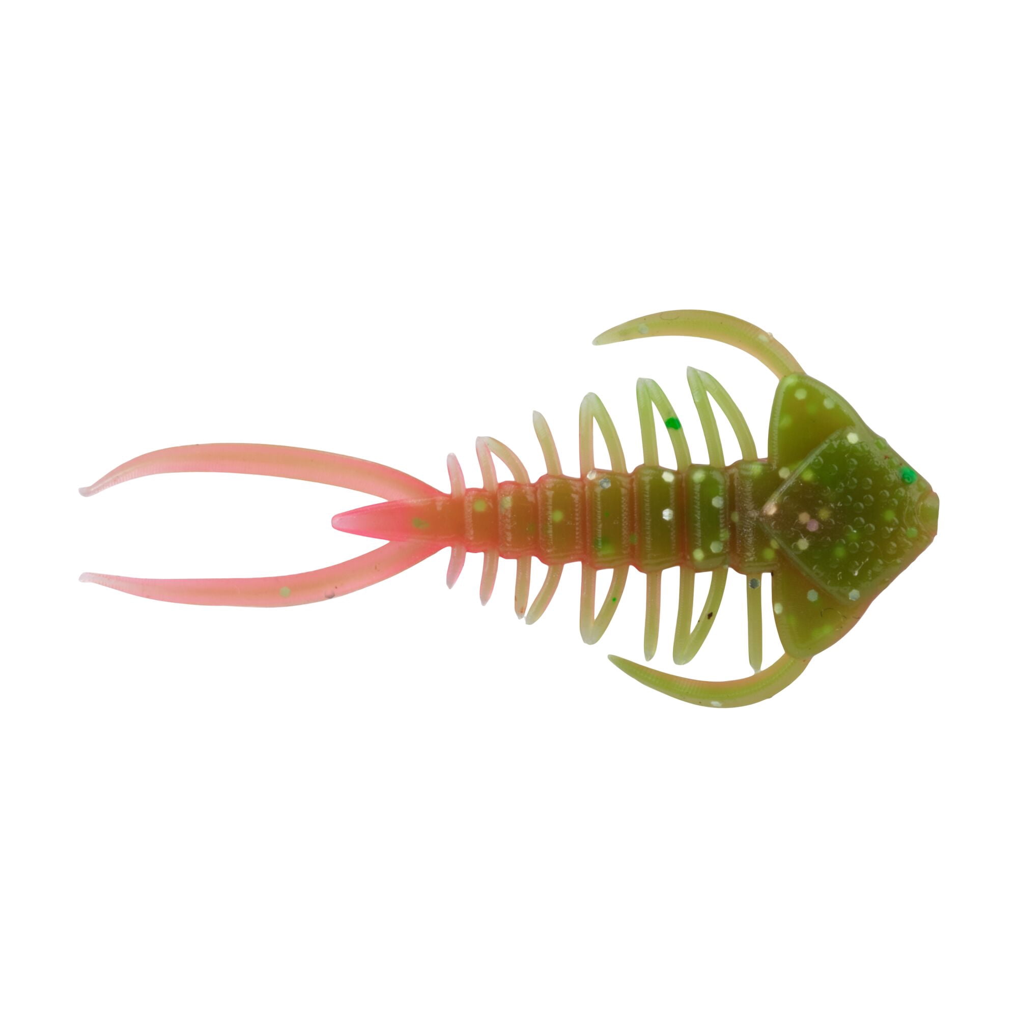 Berkley PowerBait® Trilobite, 1.5 in, Creatures, Electric Chicken (6 Count)