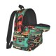 thumbnail image 5 of Disketp Retro Pop Art Collage Mochila Escolar de Gran Capacidad y Peso Ligero, Mochila de Viaje Ideal para Escuela, Trabajo y Uso Diario, Cómoda y con Estilo, 5 of 8