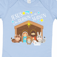 thumbnail image 4 of Inktastic Jesus is the Reason for the Season Christmas Nativity Boys or Girls Baby Bodysuit, 4 of 5