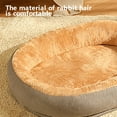 thumbnail image 6 of YATLTE Donut Pet Bed for Medium, Love's cabin Round Donut Cat and Dog Cushion Bed, Anti-Slip & Water-Resistant Bottom, Super Soft Durable Fabric Pet Beds, Washable Luxury Cat & Dog Bed Blue, 6 of 6