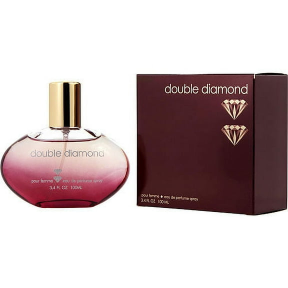 (Pack of 3) DOUBLE DIAMOND EAU DE PARFUM SPRAY 3.4 OZ by Paris Perfumes