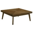 thumbnail image 5 of Westerly Square Wood Coffee Table with Diamond Parquet Walnut, 5 of 5