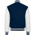 thumbnail image 2 of Holloway Sportswear 3XL Award Jacket Dark Navy/White 224181, 2 of 4