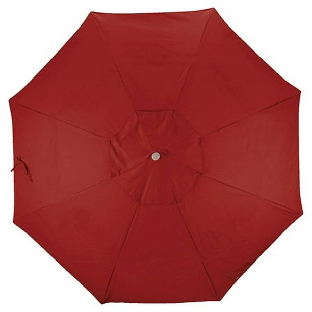 california umbrella replacement canopy cover in red olefin umbrella, 9