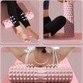 thumbnail image 4 of Ensemble de Rouleaux en Mousse Bloc de Yoga et Rouleau de Pilates pour Étirement Entraînement Physique Gym Exercice, 4 of 7