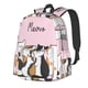 thumbnail image 1 of Disketp Cute Cats Mochila Escolar de Gran Capacidad y Peso Ligero, Mochila de Viaje Ideal para Escuela, Trabajo y Uso Diario, Cómoda y con Estilo, 1 of 8