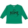 thumbnail image 3 of Inktastic It's Home- State of North Carolina Outline Boys or Girls Long Sleeve Toddler T-Shirt, 3 of 5
