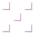 thumbnail image 1 of Kearding L-shaped French Curve Ruler Multifunctional Built-in Convenient Drawing Rulers Lightweight Design Scale DIY Quilting Clothing Type2 NO2, 1 of 6