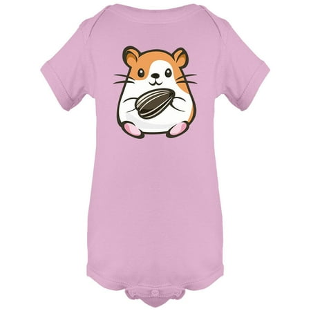 

A Hamster Holding A Seed Bodysuit Infant -Image by Shutterstock Newborn