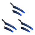 thumbnail image 4 of Guardoinrt Wide Compatibility Improved Performance Bicycle Fender Set For All Bikes Enhanced Safety Plastic Bicycle Mudguard Black Dark Blue 3Set, 4 of 6