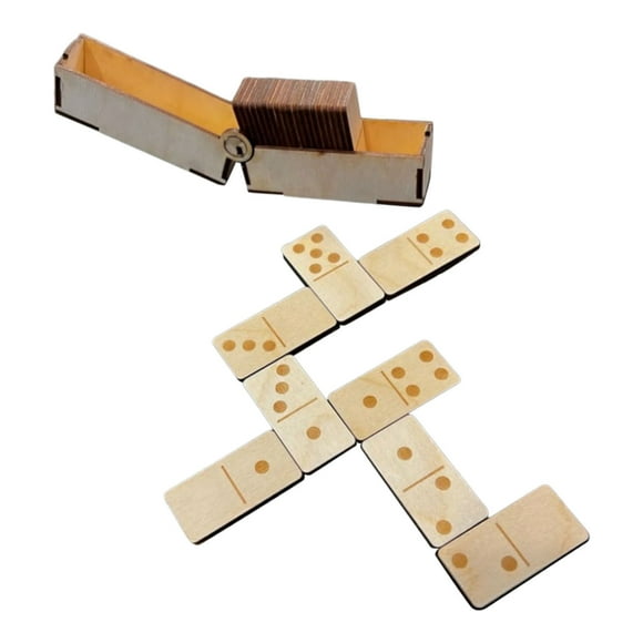 Portable Wooden Set For Family Travel Board Games Toys