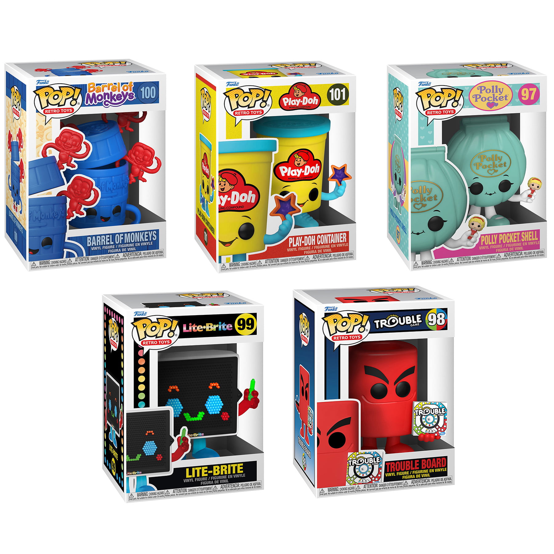 Bulk* Funko POP! Retro Toys: Play-Doh Container Vinyl Figure - Case Of 6  figures - Low Inventory! - Gemini Collectibles